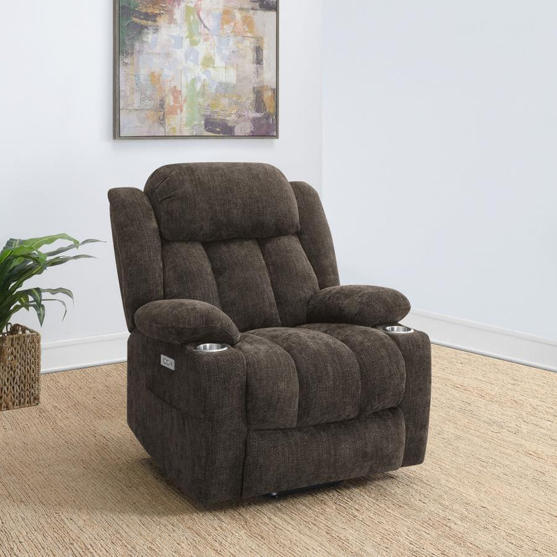 Houston - Upholstered Power Lift Recliner Chair - JaxCo Furniture