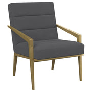Kirra - Upholstered Metal Arm Accent Chair - JaxCo Furniture