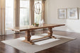 Florence - Extension Dining Table - Rustic Honey - JaxCo Furniture