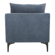 Paris - Armchair - Blue - JaxCo Furniture
