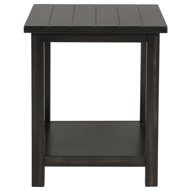 Payne - Wood End Table with Shelf - JaxCo Furniture