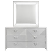 Cassia - 6-Drawer Bedroom Dresser Cabinet - JaxCo Furniture