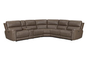 Hancock - Zero Gravity Power Reclining Sectional With Power Adjustable Headrests - JaxCo Furniture