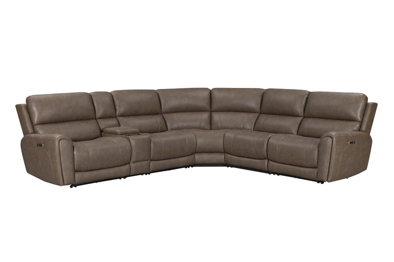 Hancock - Zero Gravity Power Reclining Sectional With Power Adjustable Headrests - JaxCo Furniture