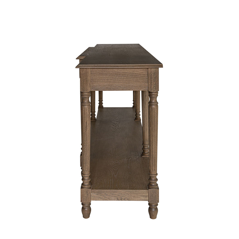 Martha - Console Table - Dark Brown - JaxCo Furniture