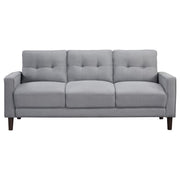 Bowen - Upholstered Track Arm Tufted Sofa Set - JaxCo Furniture