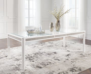 Chalanna - White - Rectangular Dining Room Extension Table - JaxCo Furniture
