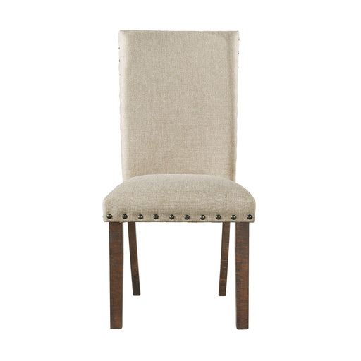 Jax - Upholstered Side Chair (Set of 2) - Cream - JaxCo Furniture