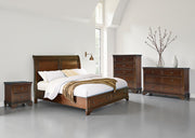 Trellington - Queen Sleigh Storage Bed - Brown - JaxCo Furniture