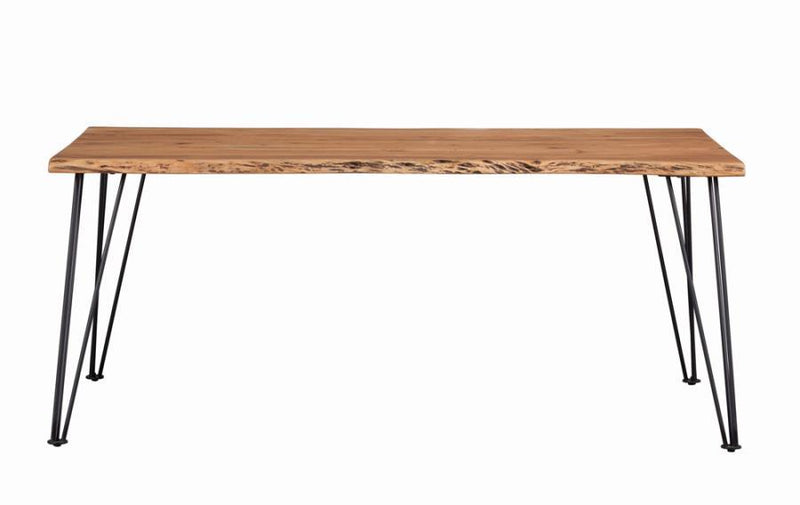 Sherman - Live Edge Dining Table - Natural Acacia - JaxCo Furniture