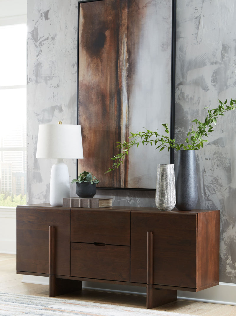 Kydler - Medium Brown - Accent Cabinet - JaxCo Furniture