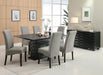 Stanton - Rectangular Dining Table - Black - JaxCo Furniture