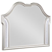 Evangeline - Dresser Mirror - Silver Oak - JaxCo Furniture