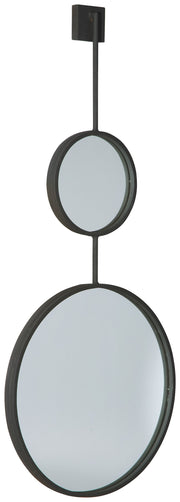Brewer - Black - Accent Mirror - JaxCo Furniture