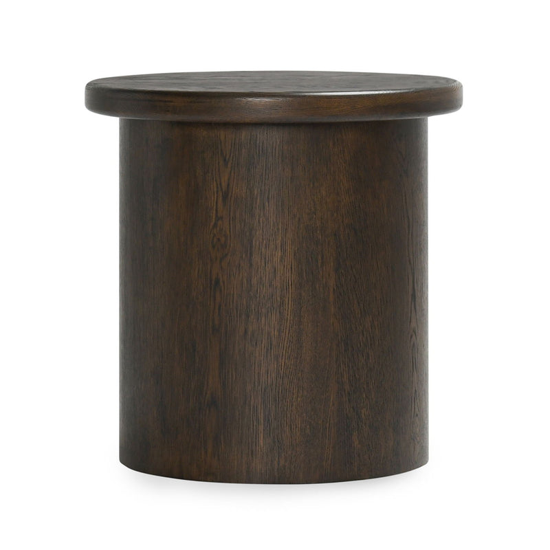 Runa - Oak Veneer 22" End Table - JaxCo Furniture