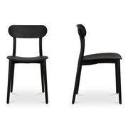 Kent - Outdoor Dining Chair (Set of 2) - Black - JaxCo Furniture