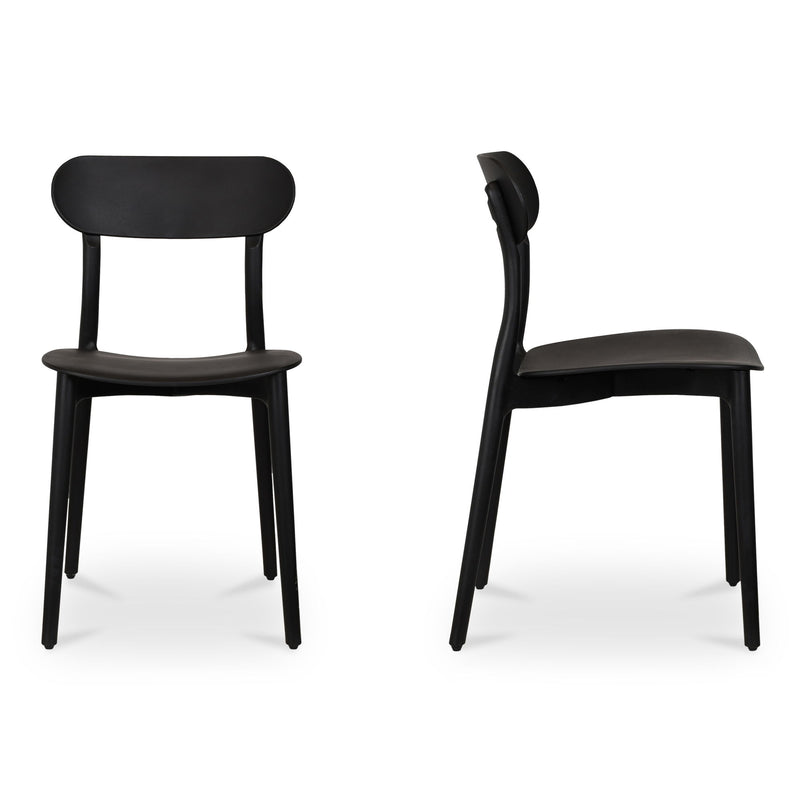 Kent - Outdoor Dining Chair (Set of 2) - Black - JaxCo Furniture