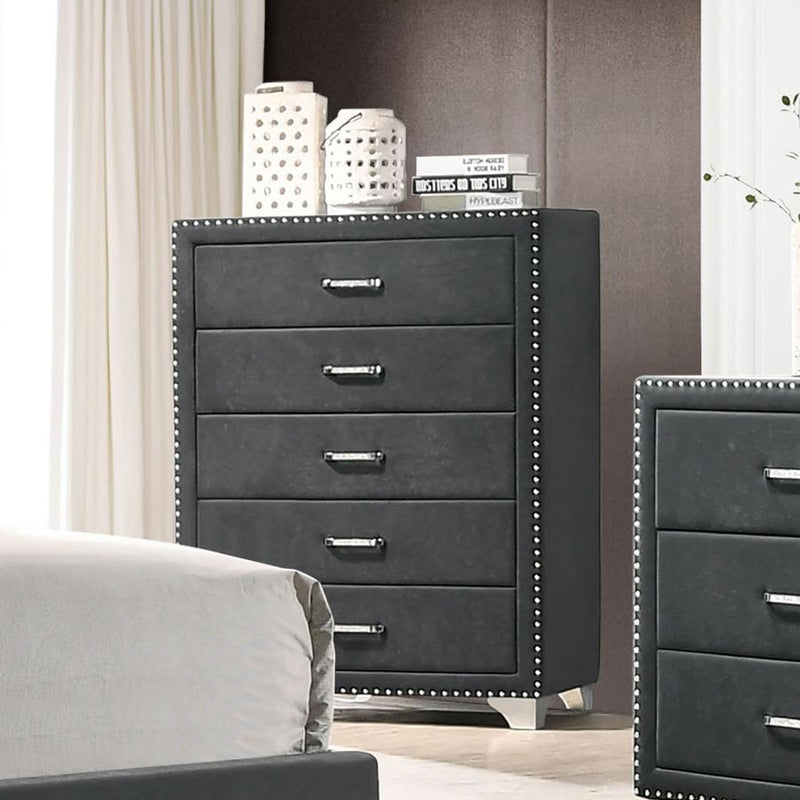 Melody - 5-Drawer Bedroom Chest - JaxCo Furniture