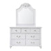 Alana - Dresser & Mirror Set - White - JaxCo Furniture