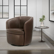 Barolo - Swivel Club Chair - JaxCo Furniture