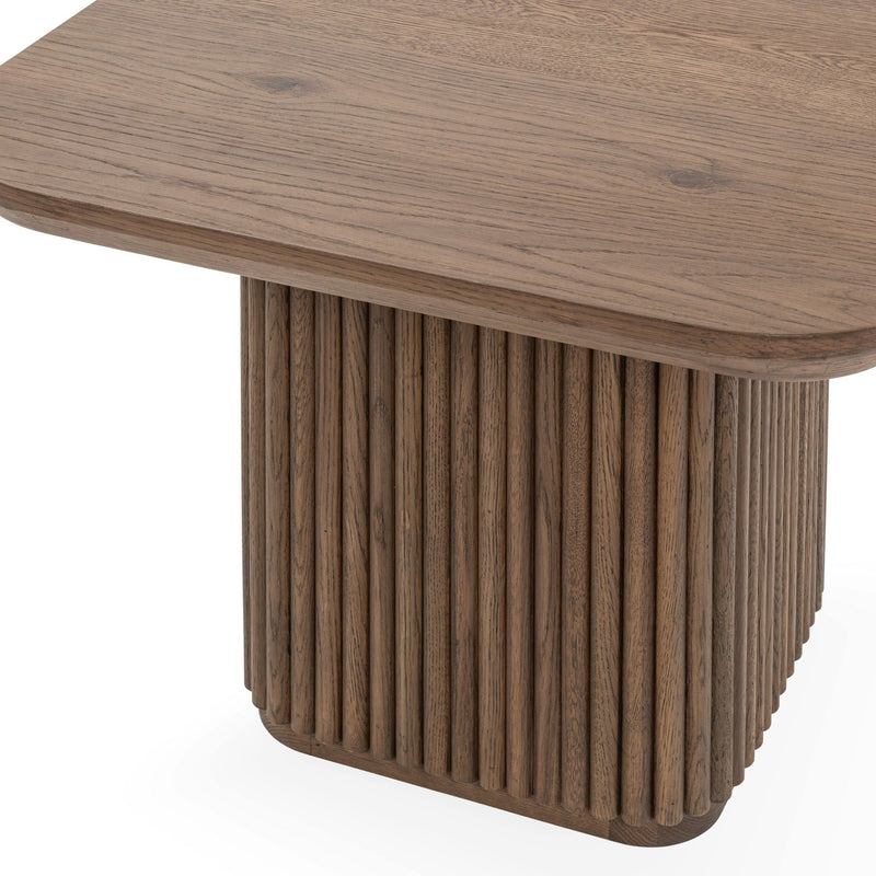 Vander - Solid Wood Square End Table - JaxCo Furniture