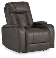 Feazada - Power Recliner With Adj Headrest - JaxCo Furniture