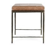 Malo - 28" Leather Bench - JaxCo Furniture