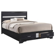 Miranda - Storage Wood Panel Bed - JaxCo Furniture