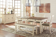 Bolanburg - Rectangular Dining Table Set - JaxCo Furniture