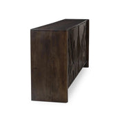 Ledro - Wood 4 Door Buffet - JaxCo Furniture