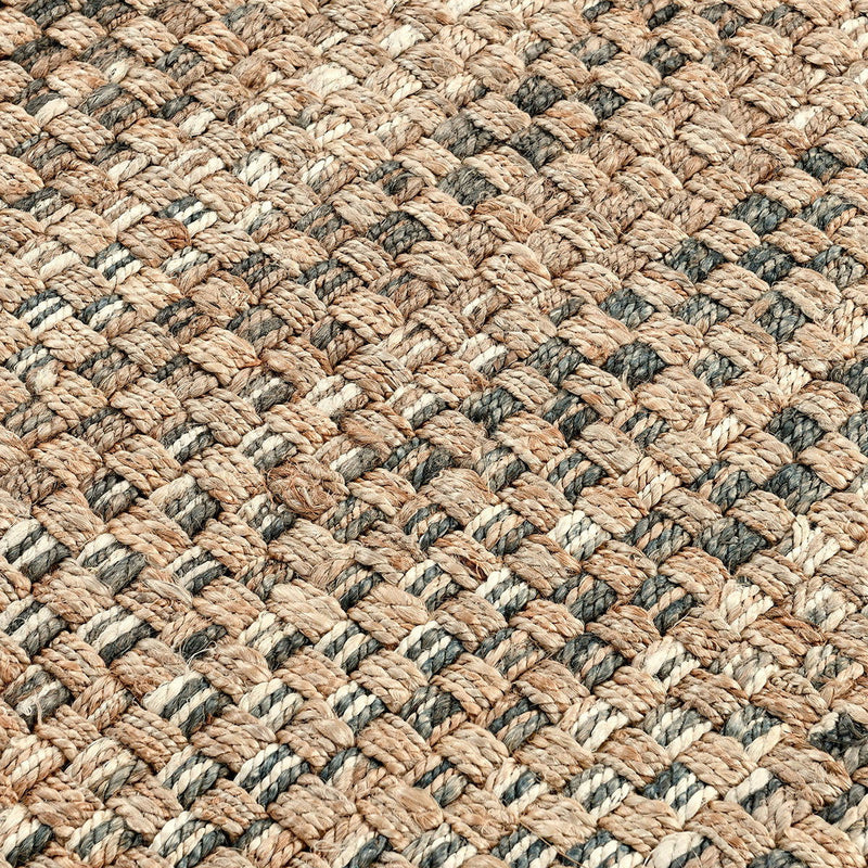 Jute Favorites - Panama Bold Stripe Rug - JaxCo Furniture