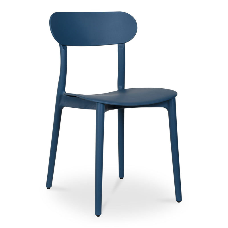 Kent - Outdoor Dining Chair (Set of 2) - Navy - JaxCo Furniture
