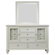 Sandy Beach - 11-drawer Dresser With Mirror - JaxCo Furniture