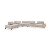 Leah - 7 Piece Sectional - JaxCo Furniture