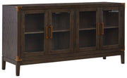Burkhaus - Dark Brown - Dining Room Server - JaxCo Furniture