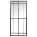 Annetta - Window Pane Floor Or Wall Mirror - Black - JaxCo Furniture