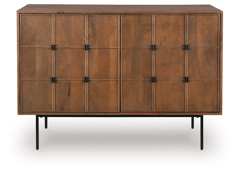 Juddins - Brown - Accent Cabinet - JaxCo Furniture