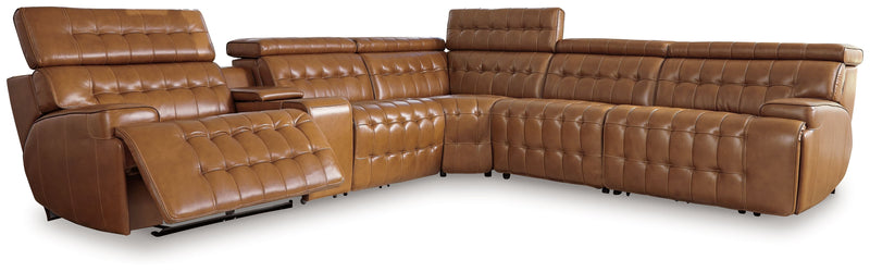Temmpton - Power Reclining Sectional - JaxCo Furniture