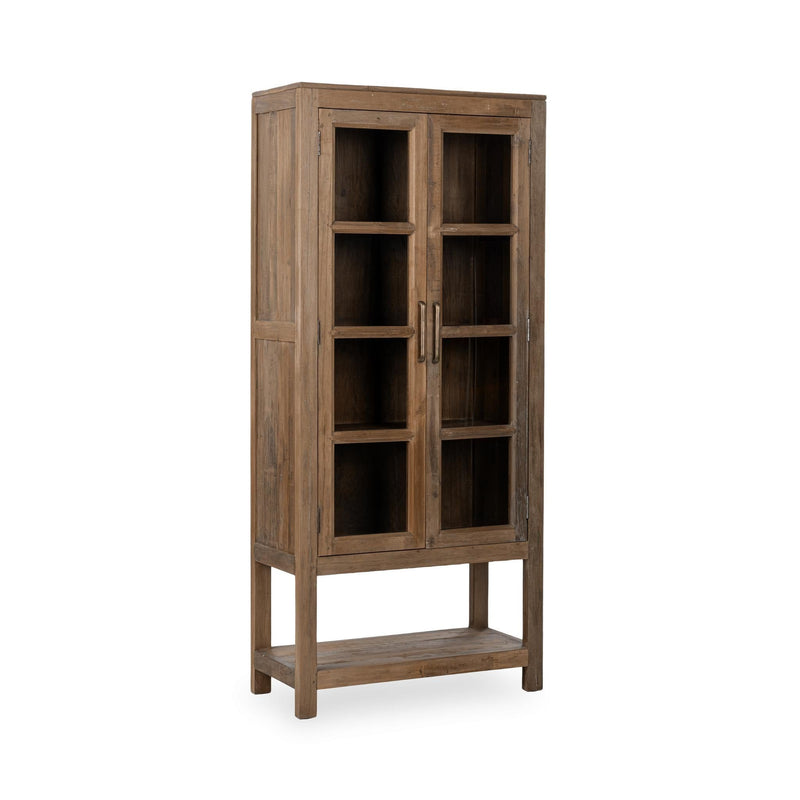 Kharga - Tall Cabinet - Natural - JaxCo Furniture