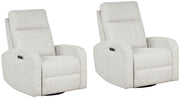 Thriller - Power Swivel Glider Recliner (Set of 2) - JaxCo Furniture