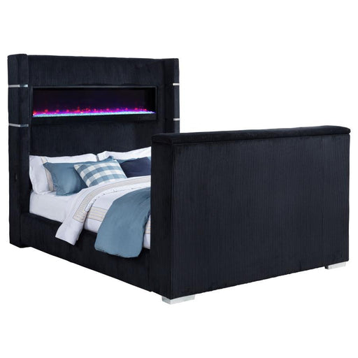 Tisdall - Flame Visualizer TV Bed - JaxCo Furniture