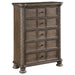 Emmett - 5-Drawer Bedroom Chest - Walnut - JaxCo Furniture