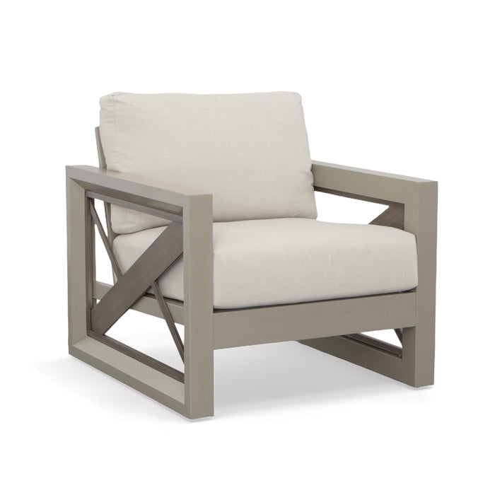 Dalilah - Patio Arm Chair - Gray - JaxCo Furniture