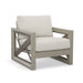 Dalilah - Patio Arm Chair - Gray - JaxCo Furniture