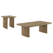Adina - Wood Coffee Table Set - JaxCo Furniture