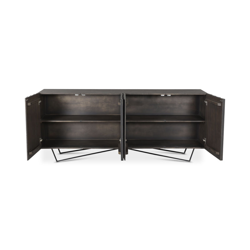 Brolio - Sideboard - Charcoal - JaxCo Furniture