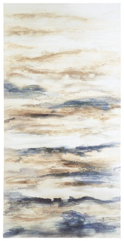 Joely - Blue / Tan - Wall Art - JaxCo Furniture