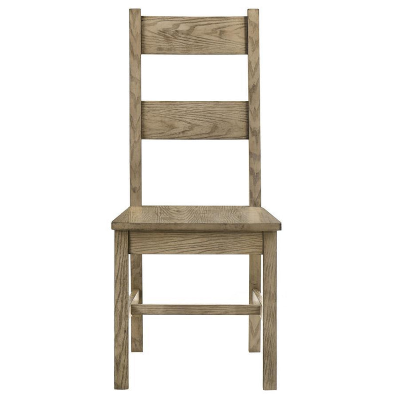 Cardova - Solid Wood Dining Side Chair (Set of 2) - Vineyard Oak - JaxCo Furniture
