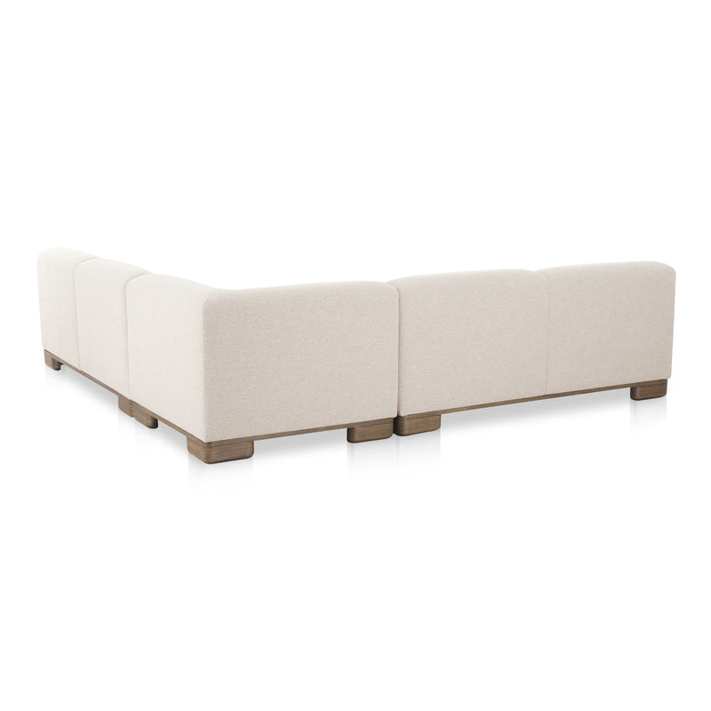 June - Corner Modular Sectional - Oatmeal - JaxCo Furniture