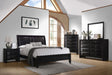 Briana - 5-Drawer Bedroom Chest - Black - JaxCo Furniture